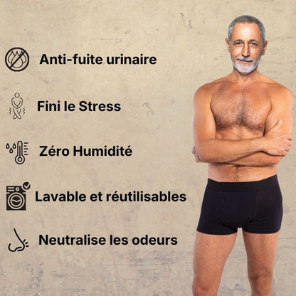 Boxer d’incontinence AlphaProtect®