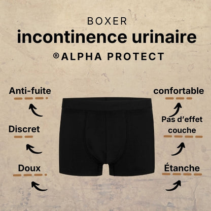 Boxer d’incontinence AlphaProtect®