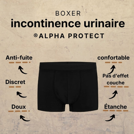 Boxer d’incontinence AlphaProtect®